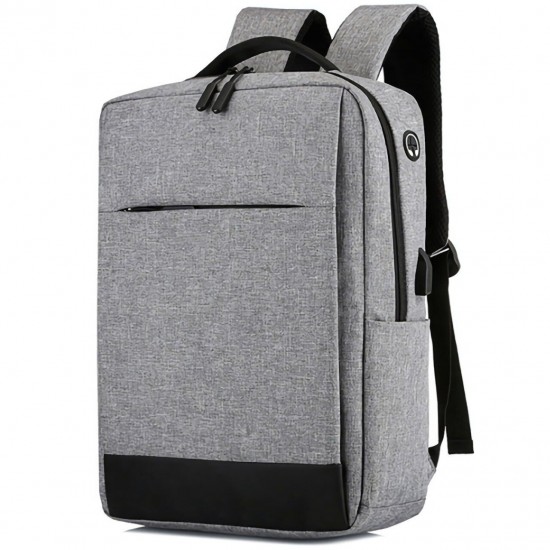 Oxford Cloth Multipurpose Laptop Bag Backpack Large Capacity Casual USB Port Business