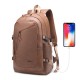PU Leather Backpack Laptop Bag Shoulder Bag with USB Charging Waterproof Travel Storage Bag for 17 inch Notebook PU Leather Backpack Laptop Bag Shoulder Bag with USB Charging Waterproof Travel Storage Bag for 17 inch Notebook