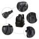 PU Leather Backpack Laptop Bag Shoulders Storage Bag Men's Vintage Schoolbag Student Satchel Rucksack for 15.6inch Notebook PU Leather Backpack Laptop Bag Shoulders Storage Bag Men's Vintage Schoolbag Student Satchel Rucksack for 15.6inch Notebook