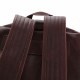 PU Leather Business Backpack Laptop Bag Retro Men's Bag Schoolbag Shoulders Storage Bag Briefcase for 12 inch Notebook