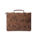 PU Leather Business Briefcase Laptop Bag Retro Handbag Men's Ultrathin File Bag Shoulder Bag Crossbody Bag for 12 inch Notebook