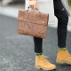 PU Leather Business Briefcase Laptop Bag Retro Handbag Men's Ultrathin File Bag Shoulder Bag Crossbody Bag for 12 inch Notebook PU Leather Business Briefcase Laptop Bag Retro Handbag Men's Ultrathin File Bag Shoulder Bag Crossbody Bag for 12 inch Notebook