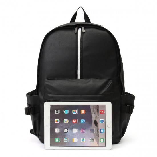 PU Leather Men Women Laptop Travel Rucksack Camping School Satchel Shoulder Backpack PU Leather Men Women Laptop Travel Rucksack Camping School Satchel Shoulder Backpack