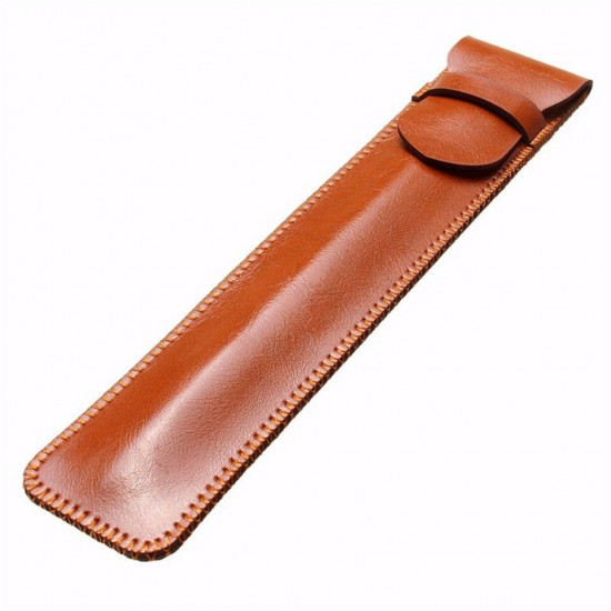 Pencil PU Leather Case Cover Touch Stylus Pen Protect Pouch Bag For Tablet Laptop Stylus Bag