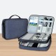 SM02 Nylon Digital Storage Bag Electronic Accessories Travel Organizer Bag Waterproof Portable Data Cable Organizer