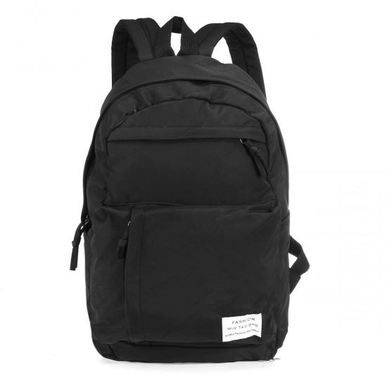 School Style Backpack Large Capacity Simple Casual Travel Women Laptop Bag