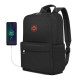 15 inch Laptop Bag Backpack Casual Water Resistant Light Weight Unisex Travel Schoolbags Fashion College Teenagers Business