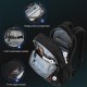 15.6 inch Laptop Backpack Anti-Theft Zipper with USB Charging Unisex Waterproof Laptop Bag