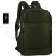 15.6 inch Laptop Backpack Anti-Theft Zipper with USB Charging Unisex Waterproof Laptop Bag