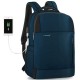 15.6 inch Laptop Backpack Anti-Theft Zipper with USB Charging Unisex Waterproof Laptop Bag