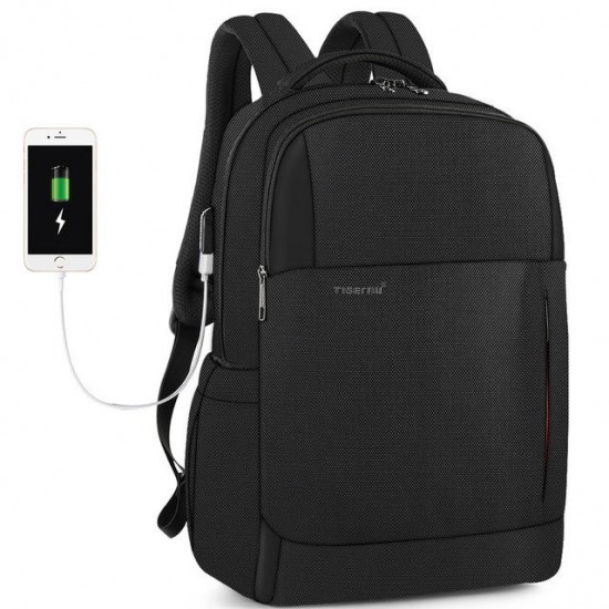 15.6 inch Laptop Backpack Anti-Theft Zipper with USB Charging Unisex Waterproof Laptop Bag 15.6 inch Laptop Backpack Anti-Theft Zipper with USB Charging Unisex Waterproof Laptop Bag