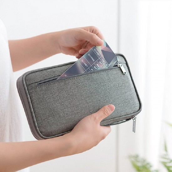 Travel Organiser Passport Document Holder RFID Cards Tickets Wallet Pouch Storage Bag Travel Organiser Passport Document Holder RFID Cards Tickets Wallet Pouch Storage Bag