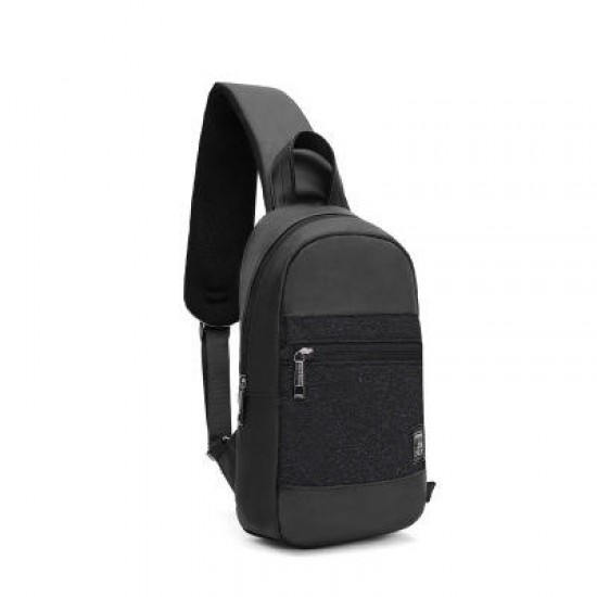 USB Chargering Backpack Large Capacity Simple Causal Waterproof Business Men Laptop Bag