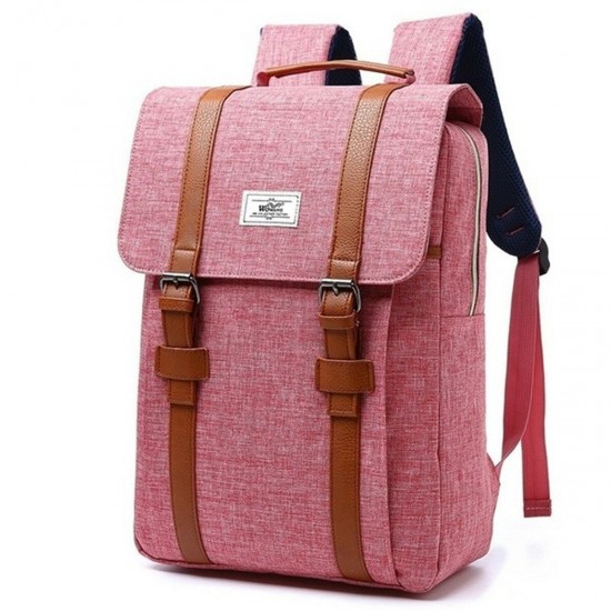 Vintage Unisex Canvas Laptop Backpacks School Bag Large Capacity Laptop Bag FStylish
