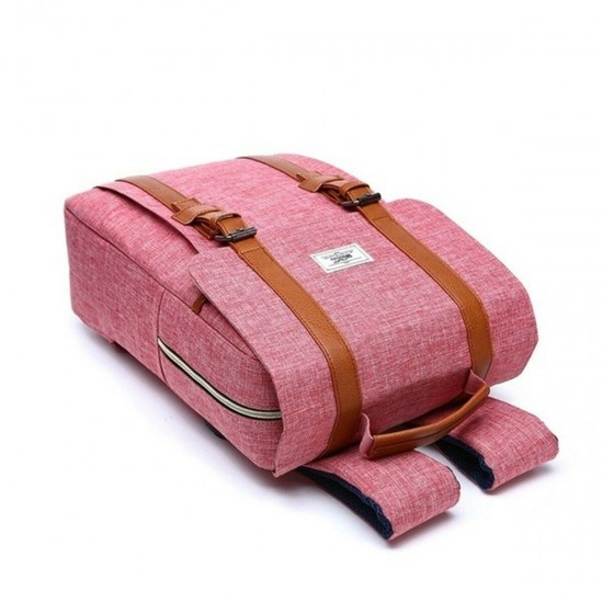 Vintage Unisex Canvas Laptop Backpacks School Bag Large Capacity Laptop Bag FStylish Vintage Unisex Canvas Laptop Backpacks School Bag Large Capacity Laptop Bag FStylish