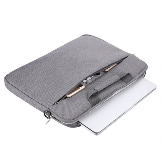 Waterproof Laptop Bag Shoulder Bag Messenger Bag Handbag Notebook Sleeve with Shoulder Strap for 15.6inch Notebook