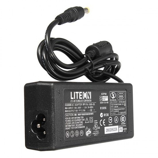 19V 3.15A Laptop AC Power Adapter for Samsung RV515-A01 RV520-W01 19V 3.15A Laptop AC Power Adapter for Samsung RV515-A01 RV520-W01