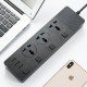 3 AC Universal Outlets Electrical Plug Socket Multifunctional Plug-in Board with USB Independent Switch 2m Extension Cord For Laptop Desk 3 AC Universal Outlets Electrical Plug Socket Multifunctional Plug-in Board with USB Independent Switch 2m Extension Cord For Laptop Desk