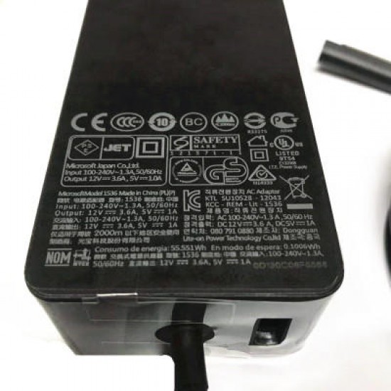 48W 12V 3.6ALaptop Power Adapter For Surface Pro Computer Add AC Line 48W 12V 3.6ALaptop Power Adapter For Surface Pro Computer Add AC Line