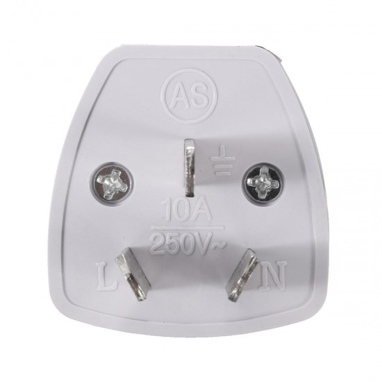 5pcs Universal Power Plug Travel Adapter 3 Pin Converter 250V 10A US UK EU to AU AC 5pcs Universal Power Plug Travel Adapter 3 Pin Converter 250V 10A US UK EU to AU AC