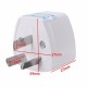 5pcs Universal Power Plug Travel Adapter 3 Pin Converter 250V 10A US UK EU to AU AC 5pcs Universal Power Plug Travel Adapter 3 Pin Converter 250V 10A US UK EU to AU AC