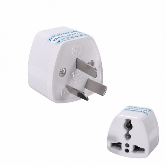 5pcs Universal Power Plug Travel Adapter 3 Pin Converter 250V 10A US UK EU to AU AC 5pcs Universal Power Plug Travel Adapter 3 Pin Converter 250V 10A US UK EU to AU AC