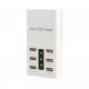 6 Port 30W Smart USB Charger Multi-Port Power Adapter LED Display Station Fireproof Intelligent Charger Universal 100-240V 2A 6 Port 30W Smart USB Charger Multi-Port Power Adapter LED Display Station Fireproof Intelligent Charger Universal 100-240V 2A