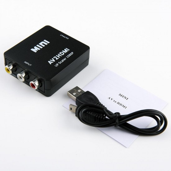 Av to hdmi HD video converter Adapter Av to hdmi HD video converter Adapter