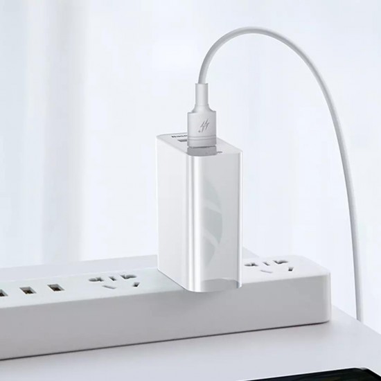 60W 2 USB Port PD Power Adapter Fast Charging Wall Travel Charger for Phone Laptop Tablet CN Standard EU Plug 60W 2 USB Port PD Power Adapter Fast Charging Wall Travel Charger for Phone Laptop Tablet CN Standard EU Plug
