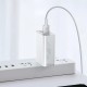 60W 2 USB Port PD Power Adapter Fast Charging Wall Travel Charger for Phone Laptop Tablet CN Standard EU Plug