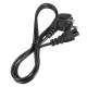 EU 3-Prong AC Power Cord 2 Pin Adapter Cable 250V 10A Interface Laptop Ac Power Adapter Netbook Charger