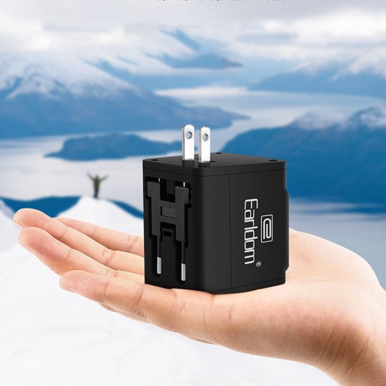 Universal Travel Adapter All-in-one International World Travel AC Power Converter Plug Socket EU US UK AU Universal Travel Adapter All-in-one International World Travel AC Power Converter Plug Socket EU US UK AU