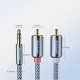 RCA Audio Cable Jack RCA Cable 3.5mm Splitter Aux Cable for TV PC Amplifiers DVD Speaker Laptop RCA Audio Cable Jack RCA Cable 3.5mm Splitter Aux Cable for TV PC Amplifiers DVD Speaker Laptop