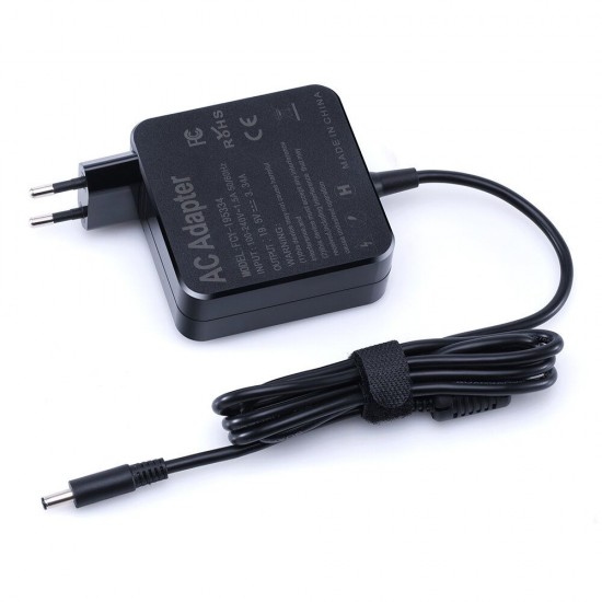 Laptop AC Power Adapter Laptop Charger 19.5V 3.34A 65W EU Plug 4.5*3.0mm Notebook Charger For Dell