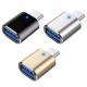 USB3.0 to type-C Adapter Converter Connector Aluminum Alloy with Breathing Lamp for Vehicle Mobile Phone USB3.0 to type-C Adapter Converter Connector Aluminum Alloy with Breathing Lamp for Vehicle Mobile Phone