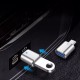 USB3.0 to type-C Adapter Converter Connector Aluminum Alloy with Breathing Lamp for Vehicle Mobile Phone USB3.0 to type-C Adapter Converter Connector Aluminum Alloy with Breathing Lamp for Vehicle Mobile Phone