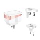 C83 Detachable Charger Power Adapter 3 USB Output 2.4A US / EU / UK Plug C83 Detachable Charger Power Adapter 3 USB Output 2.4A US / EU / UK Plug