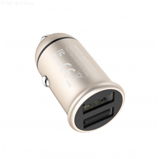 Z30 Mini Car Charger 3.1A Dual USB Charging Block For Laptop Notebook Mobile Phone