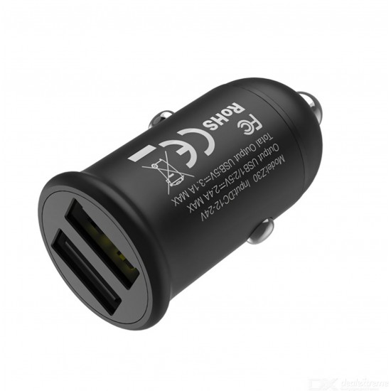 Z30 Mini Car Charger 3.1A Dual USB Charging Block For Laptop Notebook Mobile Phone Z30 Mini Car Charger 3.1A Dual USB Charging Block For Laptop Notebook Mobile Phone