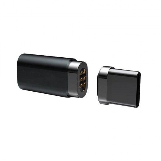 Magnetic Suction Type-C Charging Adapter Power Connector USB3.1 Magnetic Converter 87W for Apple Huawei Laptop Macbook Pro Magnetic Suction Type-C Charging Adapter Power Connector USB3.1 Magnetic Converter 87W for Apple Huawei Laptop Macbook Pro