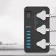 2500W Power Socket Extension Power Strip Surge Protection Charger 3.1A 6 USB Charger Adapter 3 AC Outlet Portable Splitter For Laptop Desk 2500W Power Socket Extension Power Strip Surge Protection Charger 3.1A 6 USB Charger Adapter 3 AC Outlet Portable Splitter For Laptop Desk