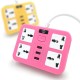 Power Socket 3 Outlet 4 USB Ports Hub Multi Portable Electrical Power Strip Plugs Adaptorfor Home Office