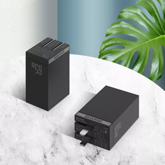 3-Port Laptop Wall Charger 1C 2A 65W USB-C & USB-A Quick Charges for Laptops, Smartphones & Tablets Without Cable 3-Port Laptop Wall Charger 1C 2A 65W USB-C & USB-A Quick Charges for Laptops, Smartphones & Tablets Without Cable
