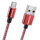 Data Cable USB Fast ChargingDurable Download Line Micro USB Charging Cable for Iphone Huawei Android