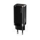 T33 65W GaN Fast Charger Mini USB Power Adapter USBC 3 Port Wall Charger EU Plug for Notebook Tablet Switch Mobile Phone T33 65W GaN Fast Charger Mini USB Power Adapter USBC 3 Port Wall Charger EU Plug for Notebook Tablet Switch Mobile Phone