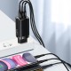 T33 65W GaN Fast Charger Mini USB Power Adapter USBC 3 Port Wall Charger EU Plug for Notebook Tablet Switch Mobile Phone T33 65W GaN Fast Charger Mini USB Power Adapter USBC 3 Port Wall Charger EU Plug for Notebook Tablet Switch Mobile Phone