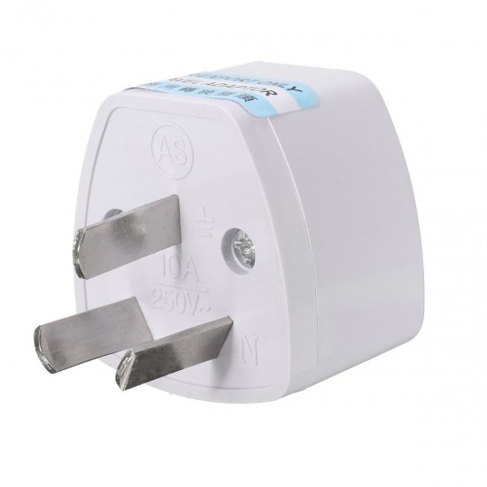 Universal Power Plug Travel Adapter 3 Pin Converter 250V 10A US UK EU to AU AC Universal Power Plug Travel Adapter 3 Pin Converter 250V 10A US UK EU to AU AC