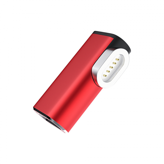 PD Magnetic Suction Type-C Charging Adapter Side Plug Notebook Magnetic Converter 87W for Laptop Tablet Macbook WH-A55 PD Magnetic Suction Type-C Charging Adapter Side Plug Notebook Magnetic Converter 87W for Laptop Tablet Macbook WH-A55
