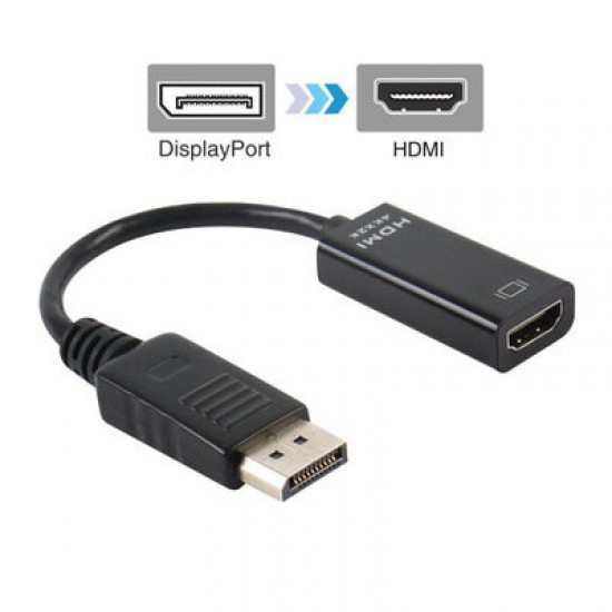 WFX142 Laptop Adapter DP Port to 1080P 4K HDMI with High Speed Data Transmitting For Notebook WFX142 Laptop Adapter DP Port to 1080P 4K HDMI with High Speed Data Transmitting For Notebook