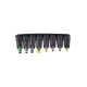 Adapter 12V Fast Charge Portable Travel USB Charger with 8 Adapters for Notebook